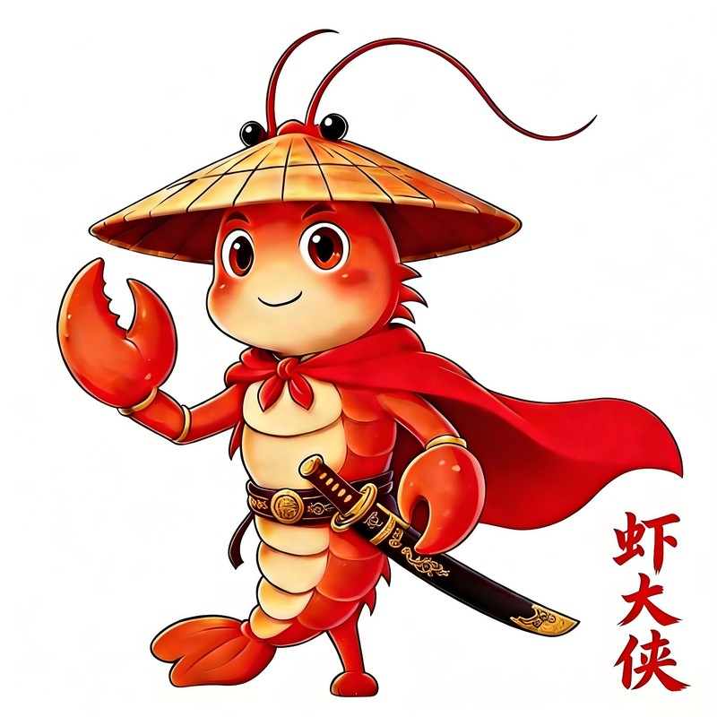 虾大侠 LOGO